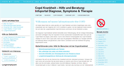 Desktop Screenshot of copd-krankheit.de